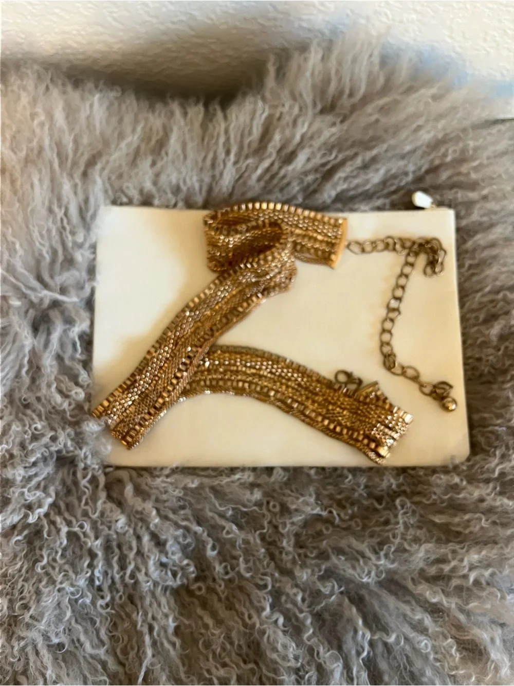 Gold Beaded Vintage Multi-Strand Waist Belt - Women Accessories